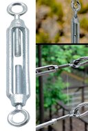 m6 draadspanner&nbsp;oog - oog verzinkt - spanner - spanschroef - windverbandspanner - constructiespanner - schoorspanner