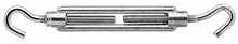 &nbsp;m5&nbsp;x 70&nbsp;mm spanschroef Haak-haak verzinkt - draadspanner - schroefspanner - spanwartel - windverbandspann