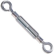 m8 x 110 draadspanner oog - oog verzinkt gebogen oog - spanner - spanschroef &nbsp;- windverbandspanner - constructiespanner