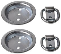 80 mm rond vloeroog - vloeranker - bindoog &nbsp;- sjoroog - vastzetoog - vloerring - aanhangeroog - ladingoog verzonken