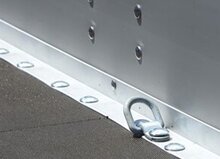70 x 25 mm vloerring - vloeroog - bindoog - sjoroog voor de aanhanger - vloeroog aanhangwagen