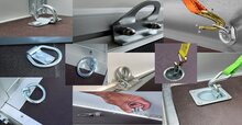95 x 40 mm vloerring groot los - vloeranker&nbsp;- sjoroog - bindoog - aanhangeroog - vastzetoog - vloerring aanhangwagen