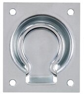 75mm x 95mm sjoroog verzinkt&nbsp;- vloeroog - luikring - bindoog voor de aanhanger - vloerring