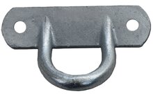 130 x 84 mm vastzet wandoog&nbsp;- zijwand beugel - anker - sjoroog - paardentrailer vastzetbeugel - aanhangerbevestingsbeuge