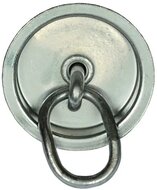 75 mm rond sjoroog - vloeroog ring 35 x 50 mm - vloeranker - bindoog - vastzetring - bevestigingsoog - aanhangwagenvloeranker