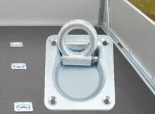 100 x 95 mm verzinkt vloeroog - aanhanger bindoog&nbsp;- sjoroog -&nbsp;bindhaak inbouw - vloeranker -&nbsp;vast zet ring