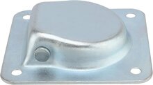 100 x 95 mm verzinkt vloeroog - aanhanger bindoog&nbsp;- sjoroog -&nbsp;bindhaak inbouw - vloeranker -&nbsp;vast zet ring