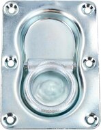 105 x 145&nbsp;mm en 22 mm diep verzinkt&nbsp;vloeroog langwerpig - bindoog verzonken - vloeranker - vloerring&nbsp;- sjo
