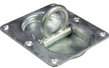 105 x 145&nbsp;mm en 22 mm diep verzinkt&nbsp;vloeroog langwerpig - bindoog verzonken - vloeranker - vloerring&nbsp;- sjo