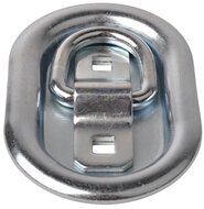 145 x 100 ovale verzinkte vloerring - verzonken sjoroog - vloeroog - bindoog - vloeranker - aanhanger bindring