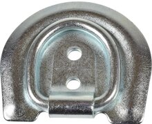 71 x 62 mm halfronde vloeranker - aanhangeroog - sjoroog - bindoog - vastzetoog - aanhanger beugel - vloerring 