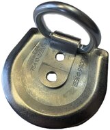 71 x 62 mm halfronde vloeranker - aanhangeroog - sjoroog - bindoog - vastzetoog - aanhanger beugel - vloerring 