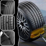 10 delige tubeless bandenreparatie schroeven - proppenset - bandenprop - autbandplug - schroefplug - satra