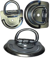90 x 86 mm sjoroog met 1 bevestigingsgat 8 mm&nbsp;- bindoog - vloeroog - vloeranker - vloerring voor de aanhanger - vastzeto