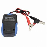 12 en 24 volt accutester met lcd scherm - automatische accu tester - digitale tester - batterijtester - satra