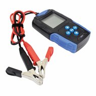 12 en 24 volt accutester met lcd scherm - automatische accu tester - digitale tester - batterijtester - satra
