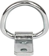 45 x 35 mm verzinkt sjoroog enkel&nbsp;- klapbaar bindhaak - vloeranker - aanhangeroog - vastzetoog - vloerring