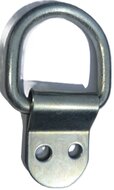 70 x 26 mm verzinkt sjoroog klapbaar&nbsp;-&nbsp;bindoog - dekoog - aanhangeroog - vloeroog - vastzetring - bindring voor v