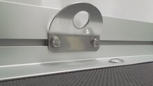 90 x 74 x 18 &nbsp;wandoog&nbsp;- bevestigingsoog - aanhanger bevestigingspunt - wand sjor oog - sjorring voor zijpanelen v