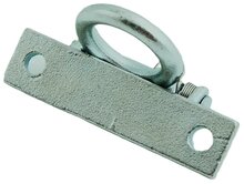 90 x 23 mm verzinkt sjoroog zijwand - vloeranker klapbaar - bindoog - aanhangeroog - sjorring op voetplaat 