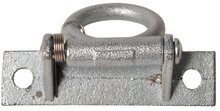 90 x 23 mm verzinkt sjoroog zijwand - vloeranker klapbaar - bindoog - aanhangeroog - sjorring op voetplaat 