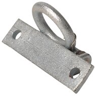 90 x 23 mm verzinkt sjoroog zijwand - vloeranker klapbaar - bindoog - aanhangeroog - sjorring op voetplaat 