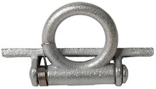 90 x 23 mm verzinkt sjoroog zijwand - vloeranker klapbaar - bindoog - aanhangeroog - sjorring op voetplaat 