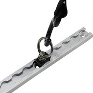 30 mm vliegtuigrail sjoroog - vastzetoog - bindoog - bindrail oog - airline rail anker - bindring&nbsp;