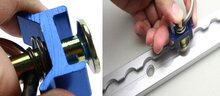 30 mm vliegtuigrail sjoroog - vastzetoog - bindoog - bindrail oog - airline rail anker - bindring&nbsp;