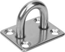40 x 50 mm 8 mm dik rvs oogplaat - vloeroog - dekoog - montagebeugel - hangoog - bevestigingsbeugel