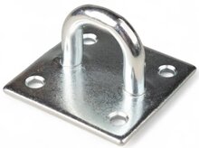 55 x 55 mm 8 mm dik verzinkt dekoog -&nbsp;vloeroog - bindoog - aanhangeroog - montagebeugel&nbsp;- grondplaat