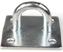 40 x 40 mm 5 mm dik verzinkt dekoog -&nbsp;vloeroog - bindoog - aanhangeroog - montagebeugel&nbsp;- grondplaat&nbsp;