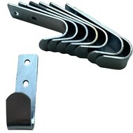 70 x 20 mm verzinkt touwhaak schroefbaar - sjorhaak