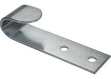80 x 20 mm verzinkt touwhaak schroefbaar - sjorhaak - spanhaak