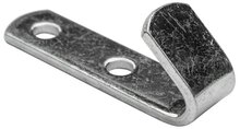 52 x 13 x 2 mm verzinkt corrosseriehaak - schroefbaar touwhaak