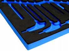 22 delige foam inlay - inbus en torxsleutel inlegstuk - gereedschapswagen inzetstuk - asta
