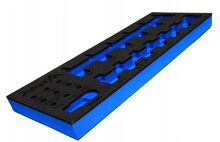 23 delige foam inlay - torxdoppen en toxbitten inlegstuk - gereedschapswagen inzetstuk - asta