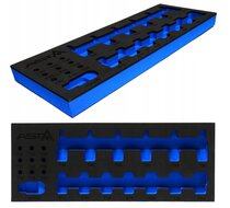 23 delige foam inlay - torxdoppen en toxbitten inlegstuk - gereedschapswagen inzetstuk - asta