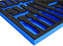 24 delige foam inlay - schroevendraaier inlegstuk - gereedschapswagen inzetstuk - asta
