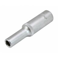 6 mm twaalfkant dop - 1/4 duims aansluiting - dopsleutel - rateldop - dop - asta