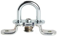 42 x 22mm verzinkt ovale draaibare zeilsluiting -&nbsp;huifsluiting metaal - tourniquet - zeiloog - bindoog - draaiwervel&nbsp;