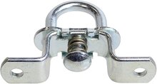 42 x 22mm verzinkt ovale draaibare zeilsluiting -&nbsp;huifsluiting metaal - tourniquet - zeiloog - bindoog - draaiwervel&nbsp;