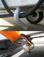 10 mm dik 65 mm lang lasbaar touwhaak&nbsp;- metalen&nbsp;aanhangerhaak - bindhaak - trailerhaak&nbsp; - sjorhaak