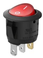 6 amp&egrave;re tuimelschakelaar - 250 volt on/off schakelaar - wipschakelaar - gmp