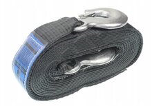 4 ton x 5 meter sleepband - sleepkabel met haken - trekband - sleeplint - gmp