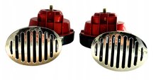 110 db tweetonig claxon - hoorn 12 volt - 500 hz toeter - auto toeter - signaalhoorn - gmp