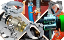 80-85 mm -&nbsp;24 mm breed&nbsp;slangklem - buisklem staal verzinkt - scharnierboutklem - bevestigingsklem - hose clamp - bandklem&nbsp;