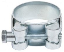 113-121 mm -&nbsp;24 mm breed&nbsp;slangklem - buisklem staal verzinkt - scharnierboutklem - bevestigingsklem - hose clamp 