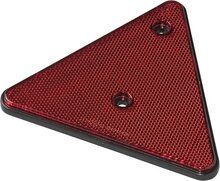 133 x 152 mm driehoek reflector met e11 keurmerk - waarschuwingsdriehoek - reflectordriehoek met boutgaten 