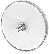 63 mm ronde rode&nbsp;reflector met e20 keur - &nbsp;reflector rood met boutverbinding - aanhangerreflector voor de achterk